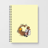 Winnie And Christopher In A Tree Notebook