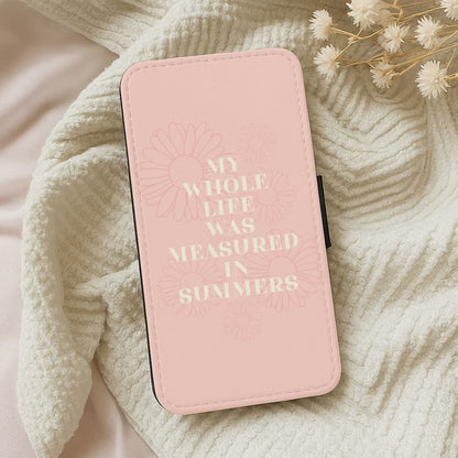 Dasies Quote Leather Phone Case