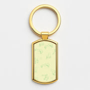Sketched Winnie Pattern Luxury Keyring 3