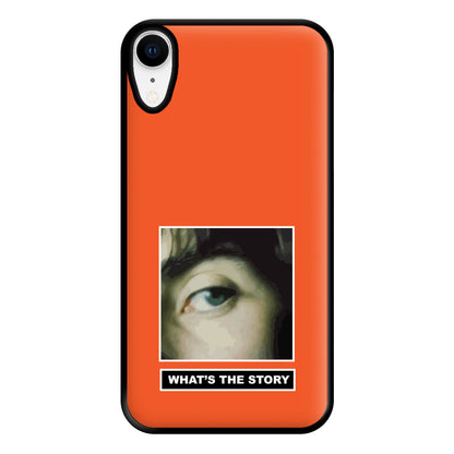 What's The Story Orange iPhone XR Case