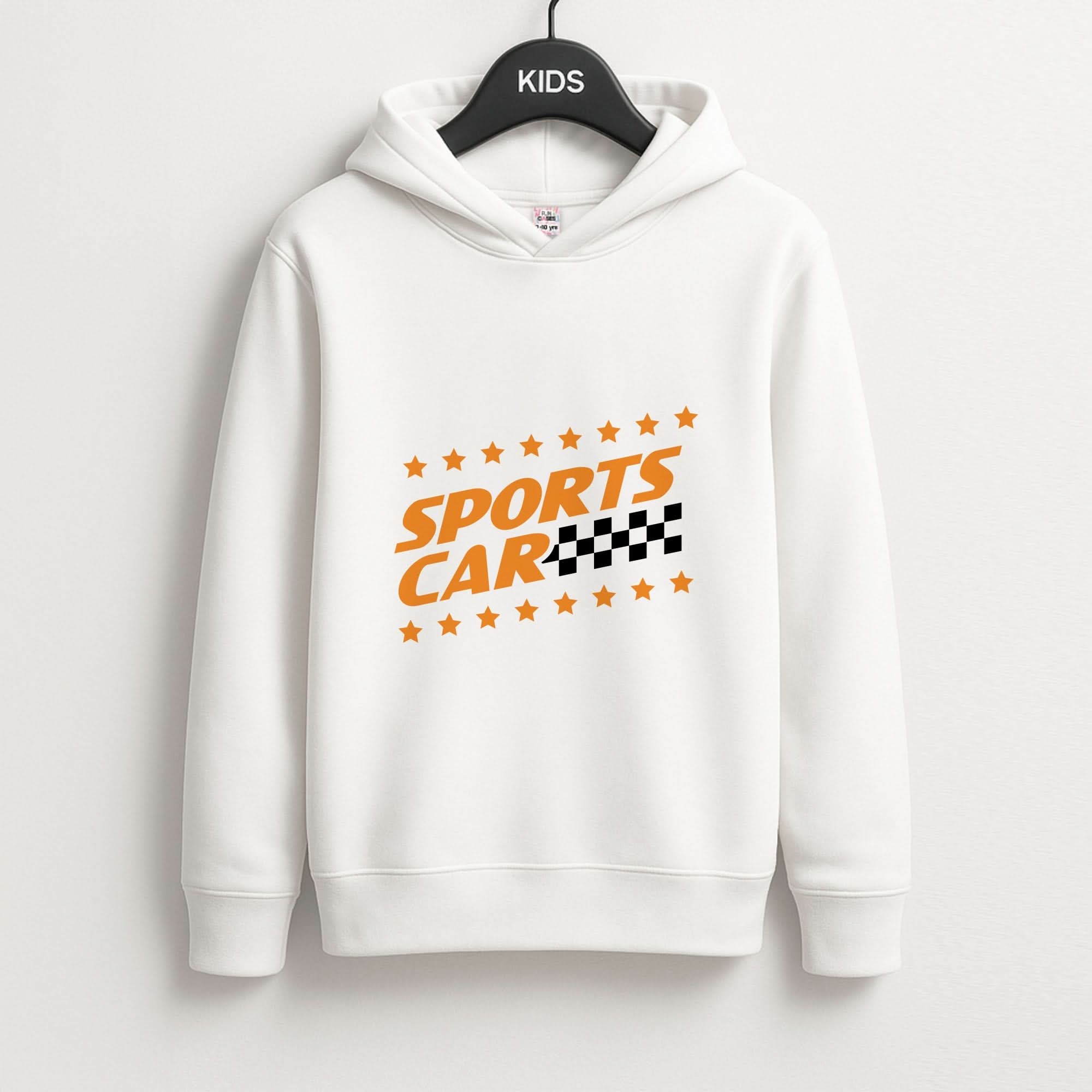 Sports Car Kids Hoodie