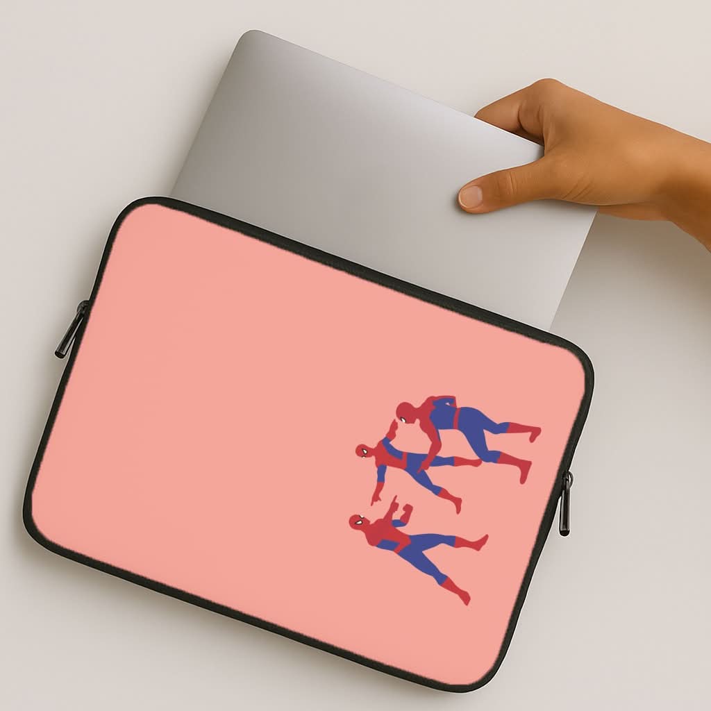 Spider Hero Pointing Meme MacBook Cover