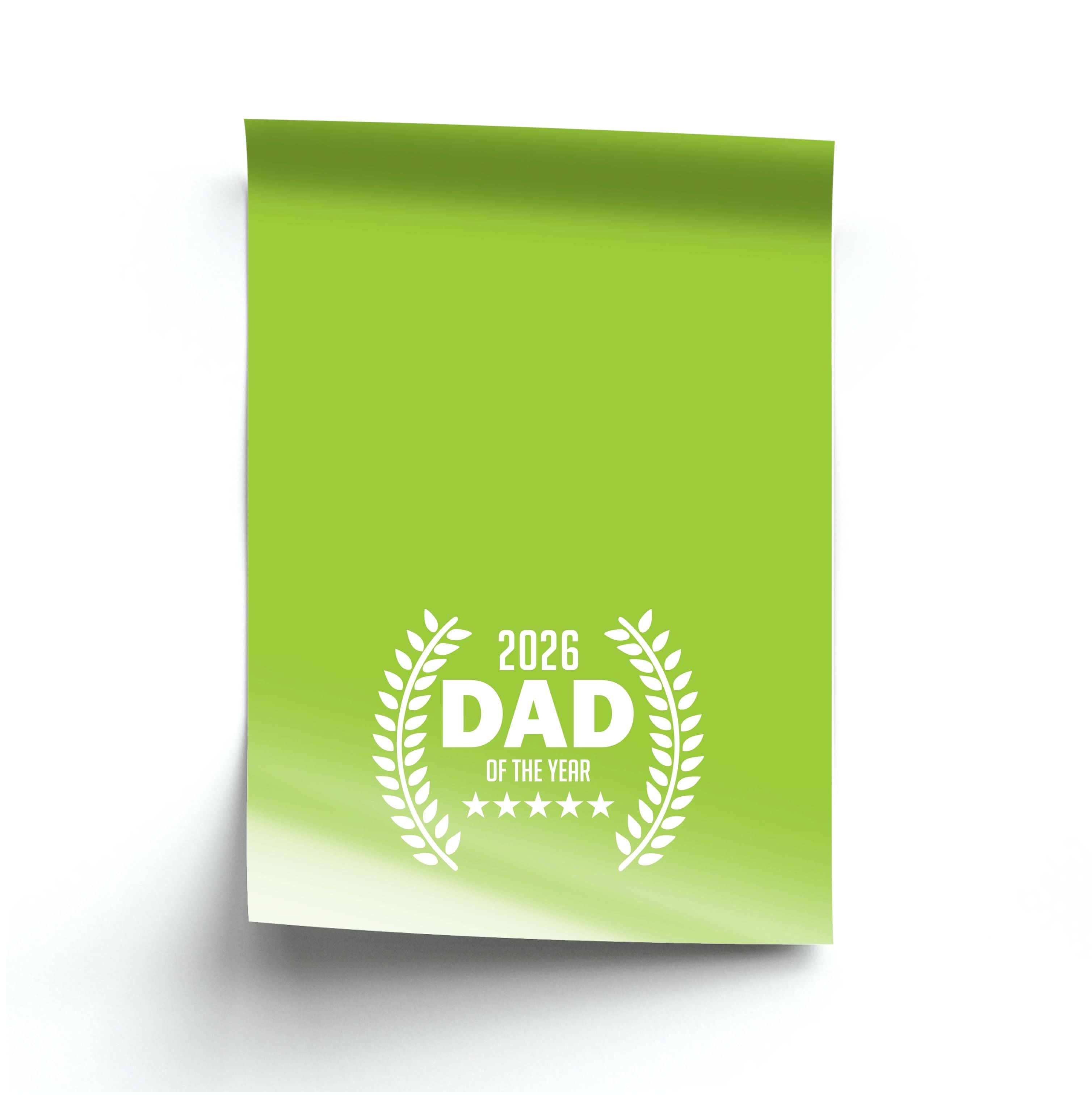 2026 Dad Rating Poster