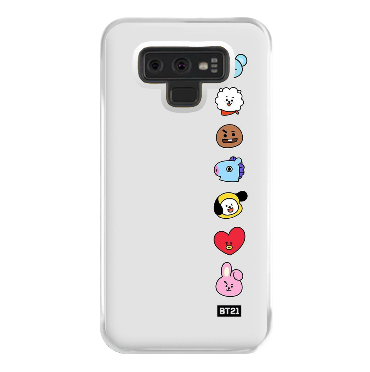 BT21 Vertical Faces - BTS Phone Case