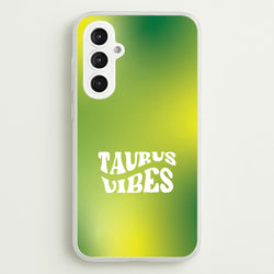 Taurus Vibes Gradient Zodiac Galaxy S23FE Case