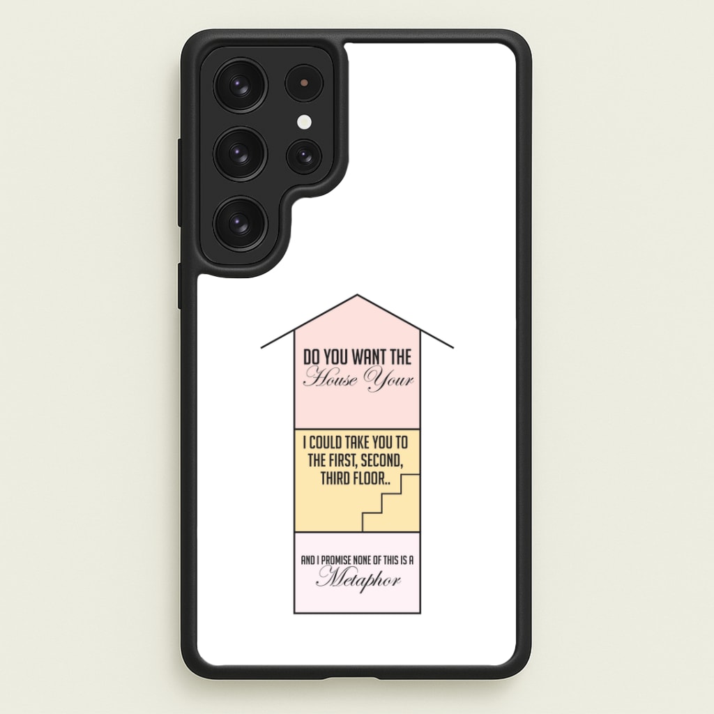 Do You Want The Tour Lyrics Galaxy S22 Ultra Case
