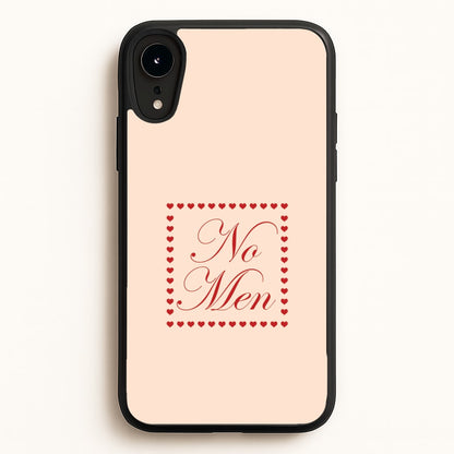 No Men iPhone XR Case