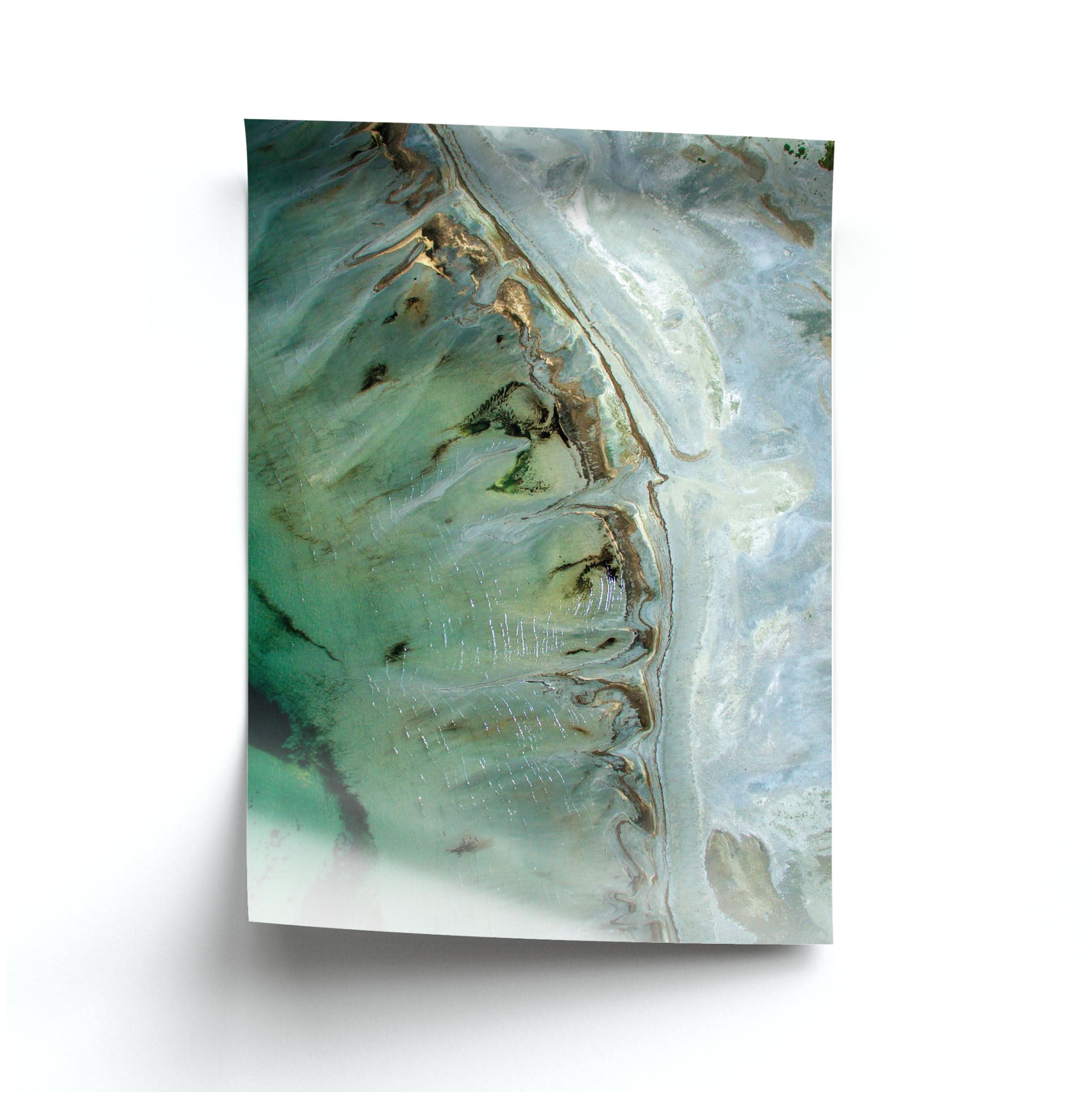Emerald Marble  Poster