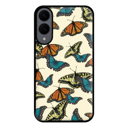 Butterfly Assortment Pattern Galaxy S25 Edge Case