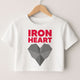 Iron HeartCrop Tops