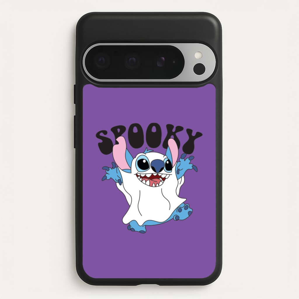 Spooky Cute Blue Alien Google Pixel 9 Pro XL Case