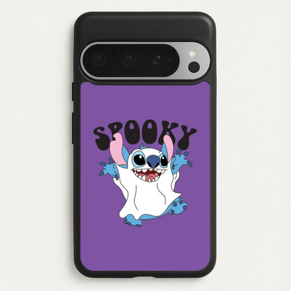 Spooky Cute Blue Alien Google Pixel 9 Pro XL Case