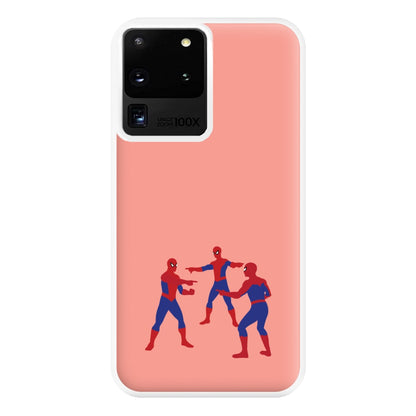 Spider Hero Pointing Meme Galaxy S20 Ultra Case