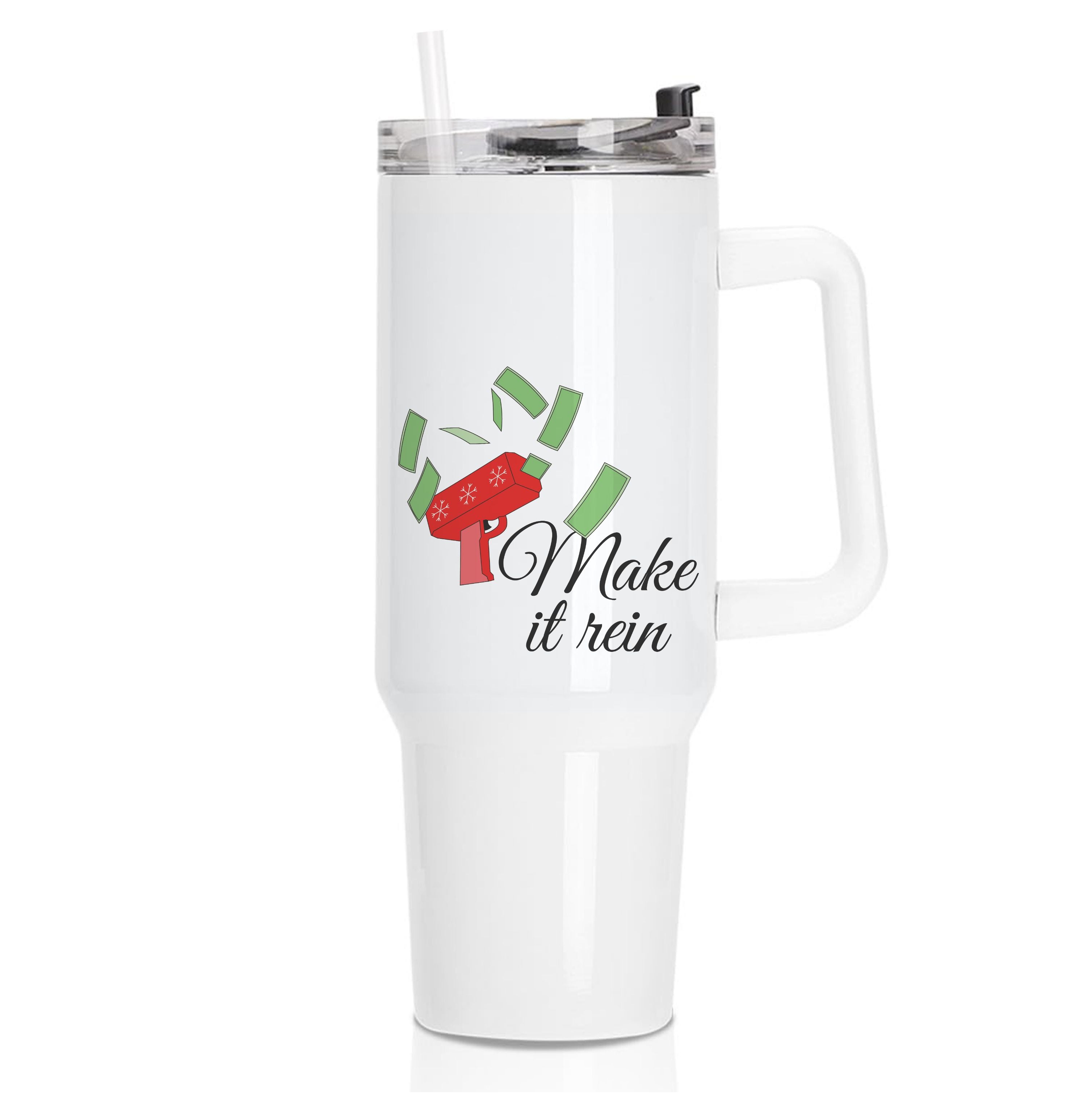 Make It Rein - Christmas Puns Tumbler