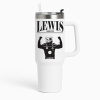 Lewis Red And Gold Tumbler