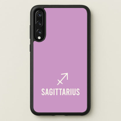 Sagittarius Pastel Zodiac Huawei P20 Pro Case