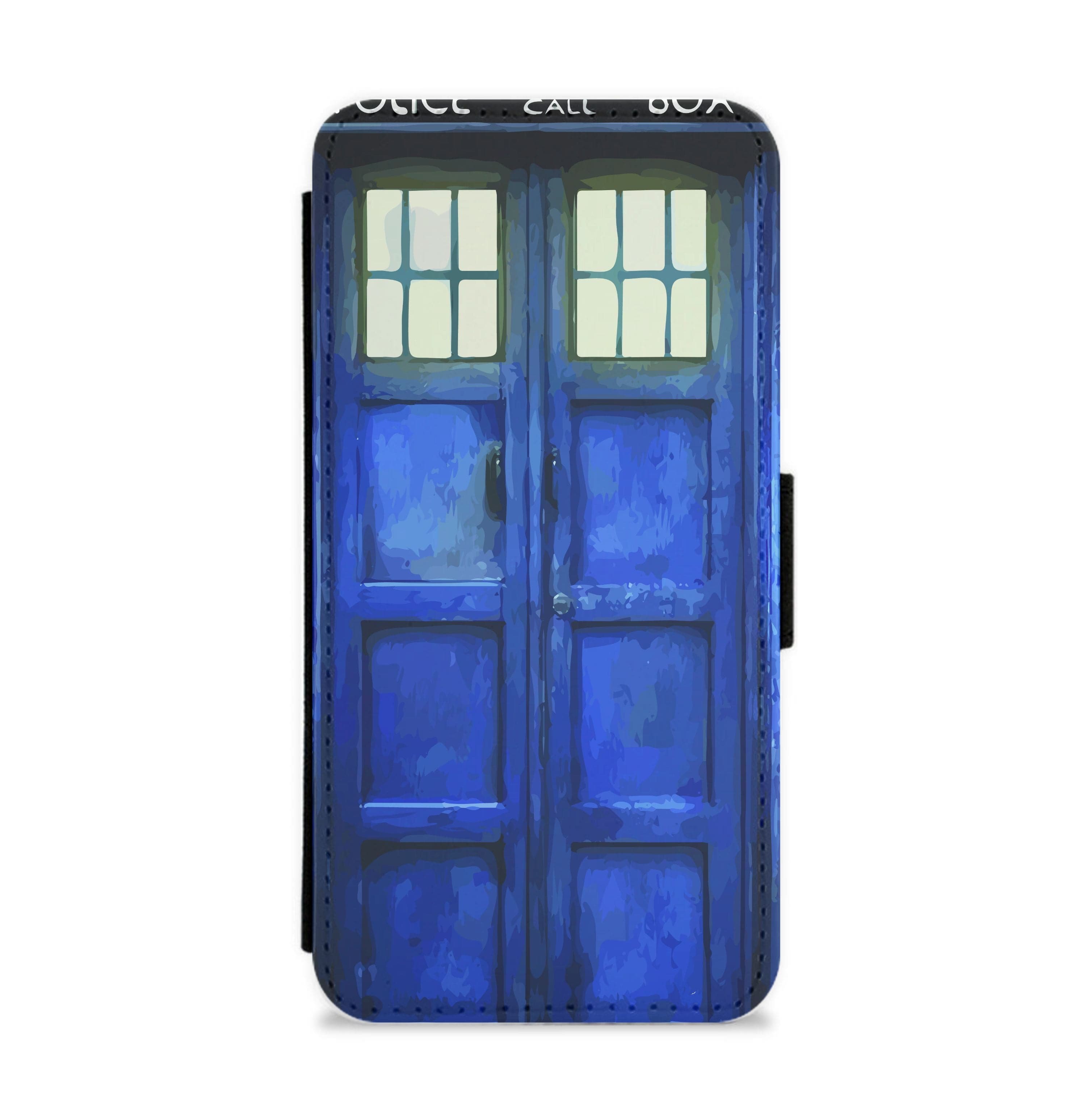 Police Box Flip / Wallet Phone Case