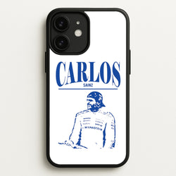 Carlos White And Blue iPhone 11 Case