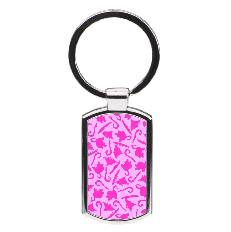 Pattern 2 Luxury Keyring