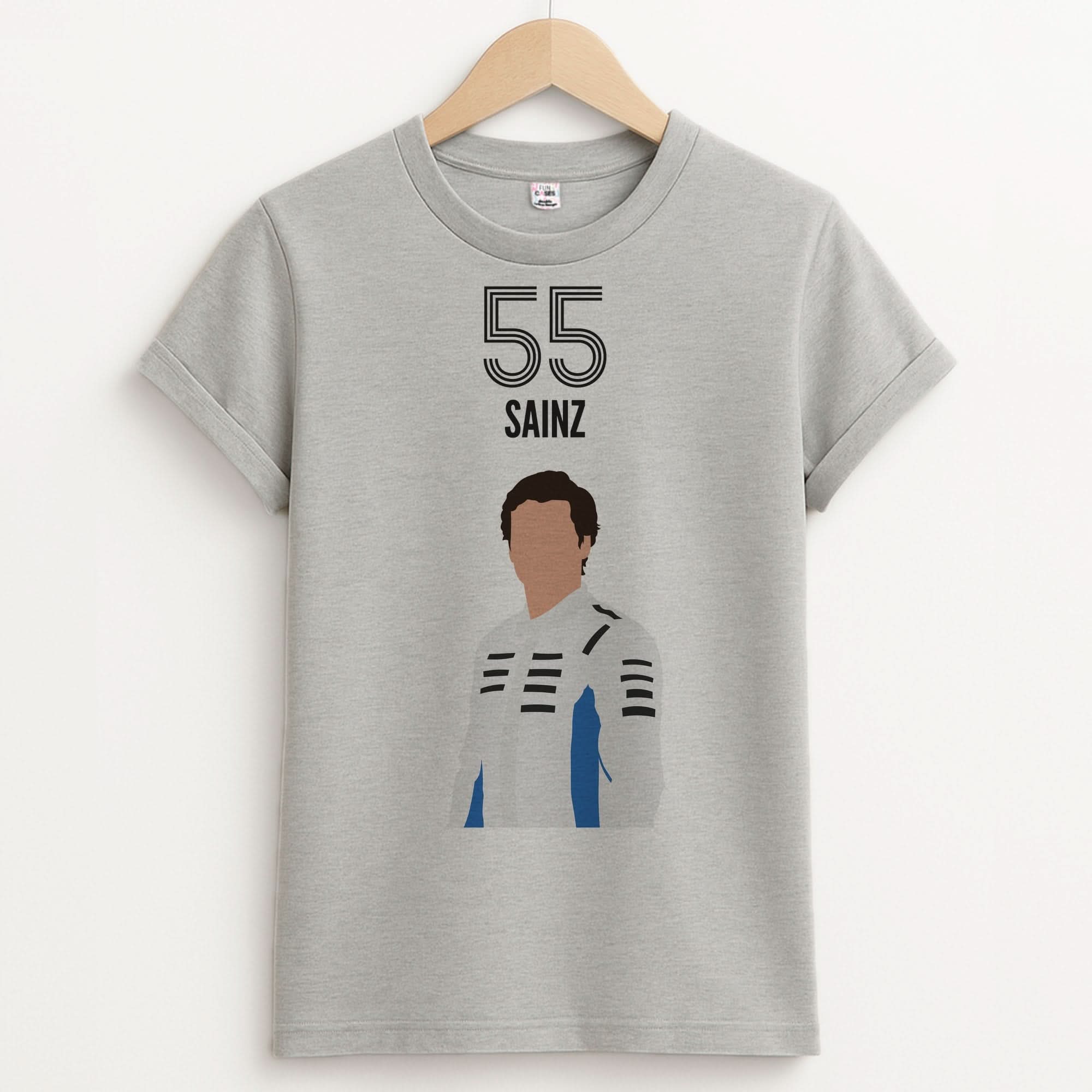 Sainz 2026 Unisex Grey T-Shirt