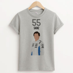 Sainz 2026 Unisex Grey T-Shirt