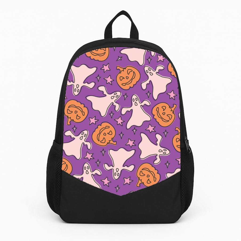 Abstract Halloween Pattern Backpack