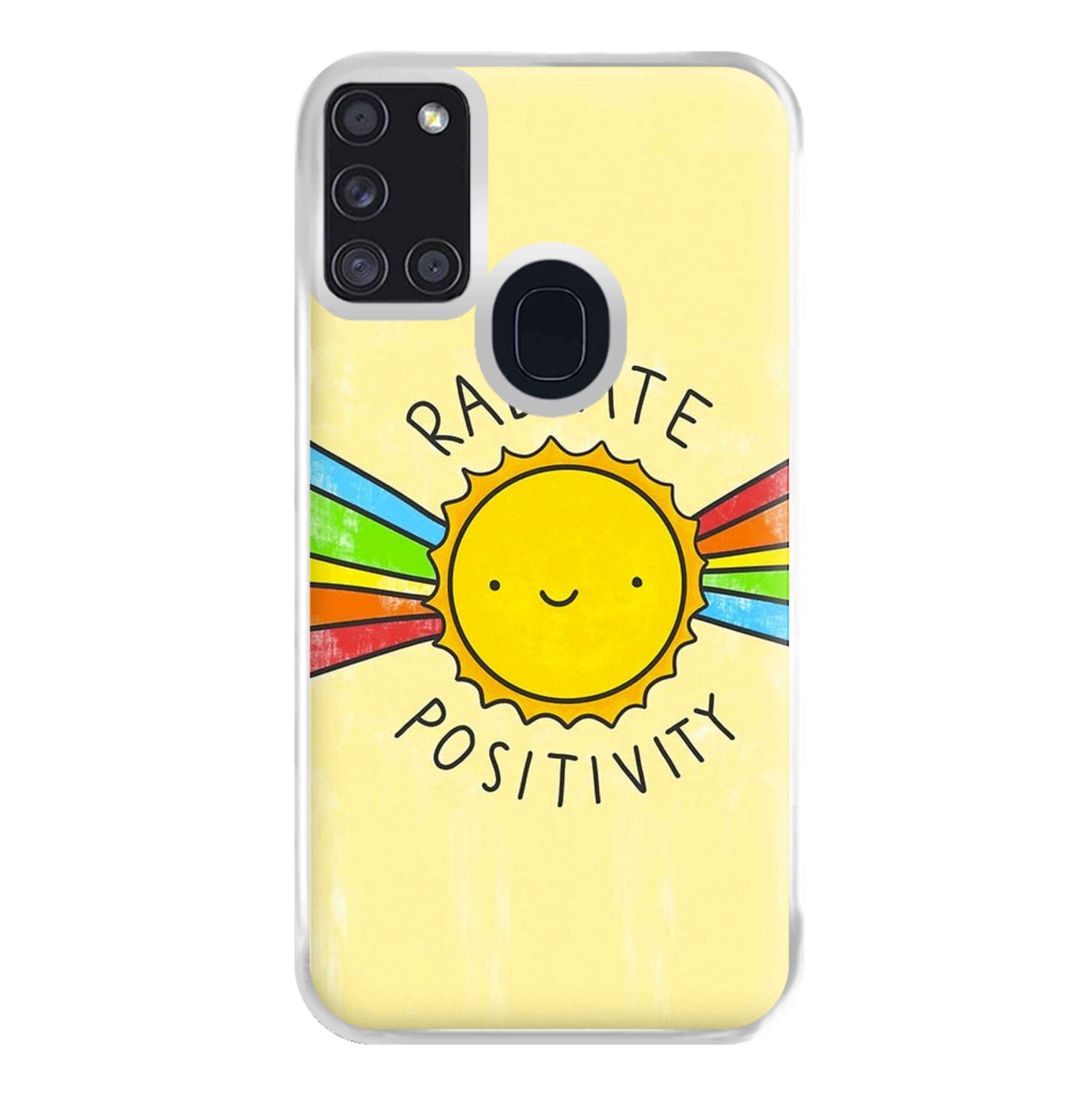 Radiate Positivity Sunshine - Positivity Phone Case