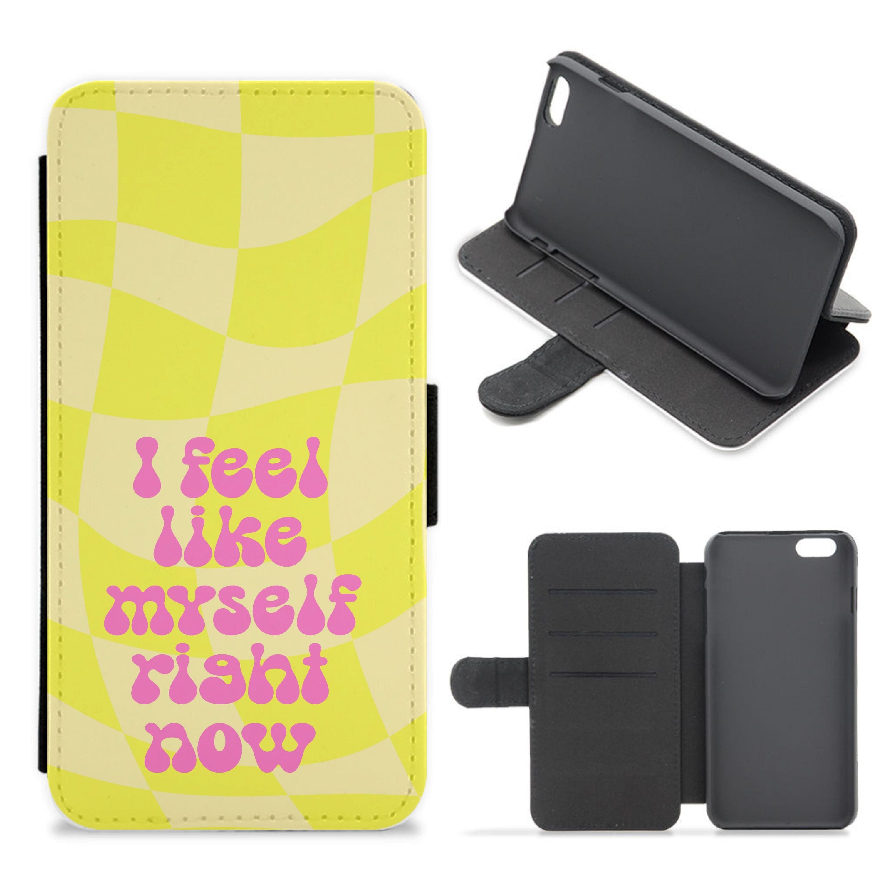 I Feel Like Myself Right Now - Abrams Flip / Wallet Phone Case