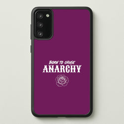 Born To Cause Anarchy Galaxy S20 Case