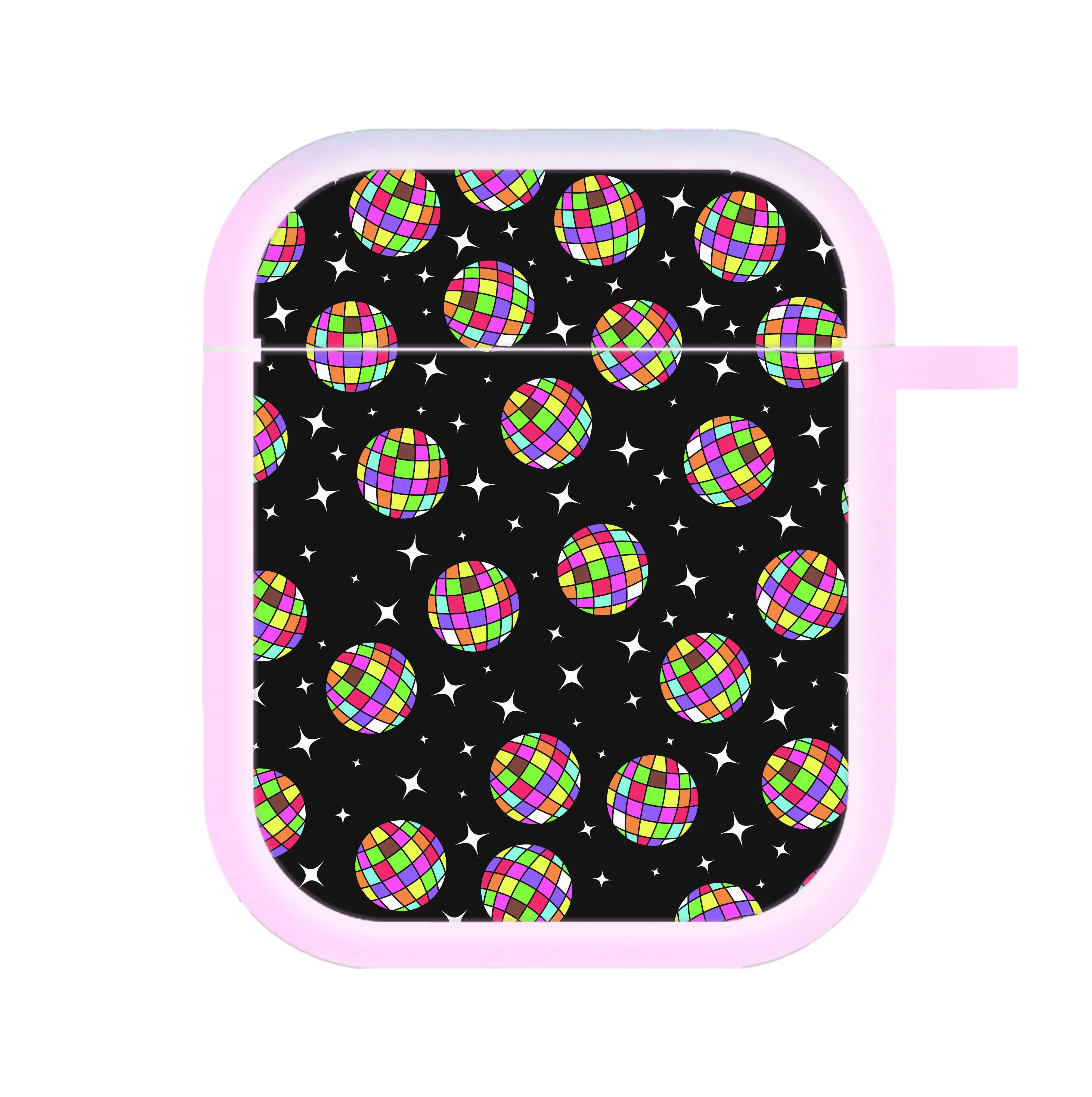 Rainbow Discoballs AirPods Case