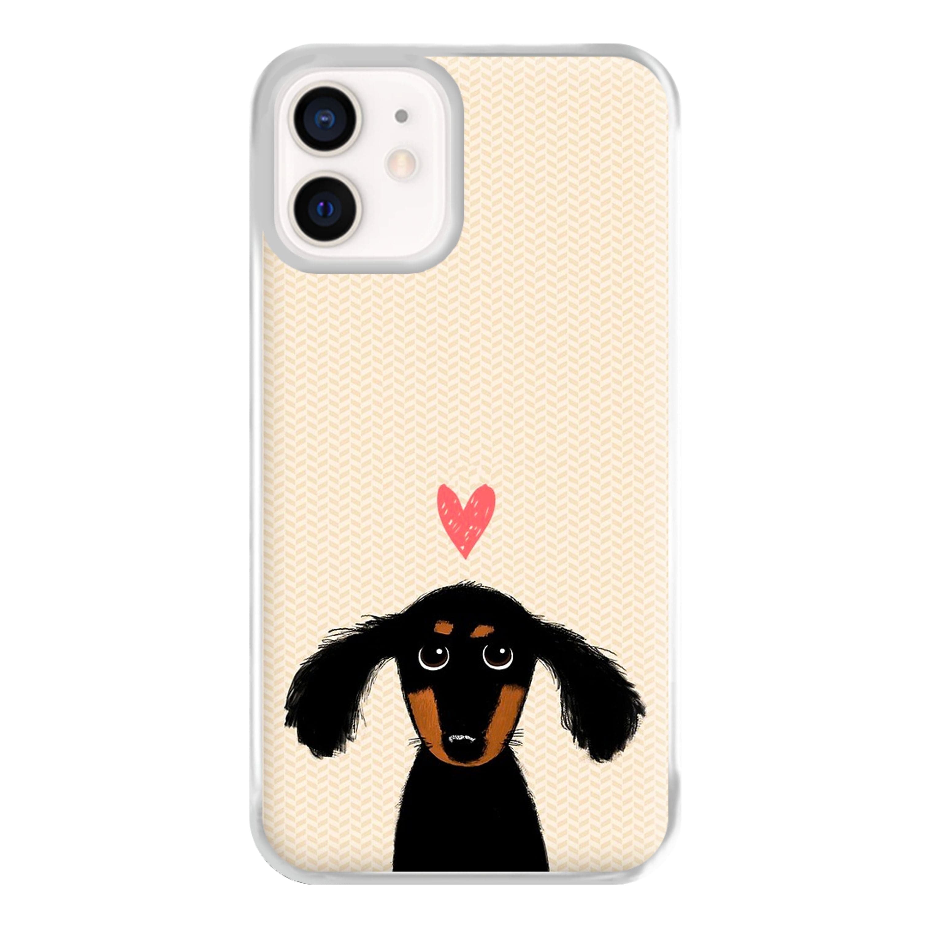 Dachshund Puppy Love Phone Case