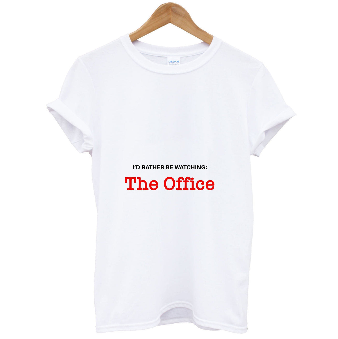 I'd Rather Be Watching The Office - The Office T-Shirt