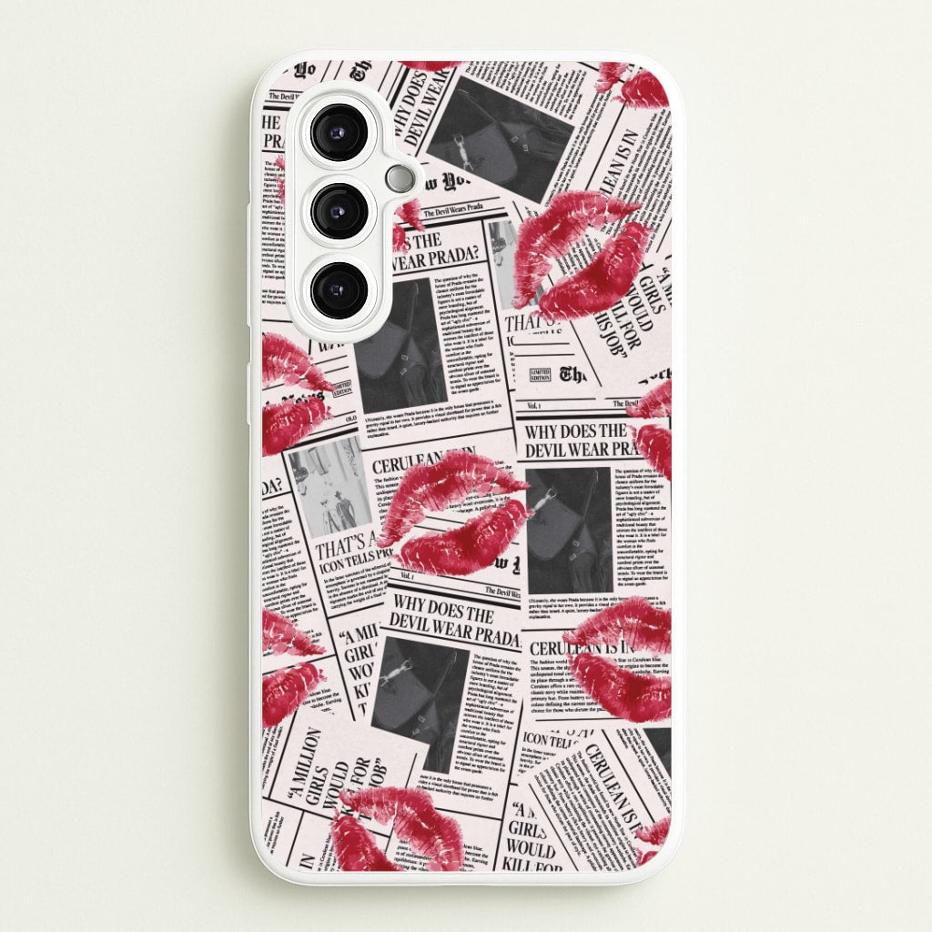 Front Page Kisses Galaxy A14 Case