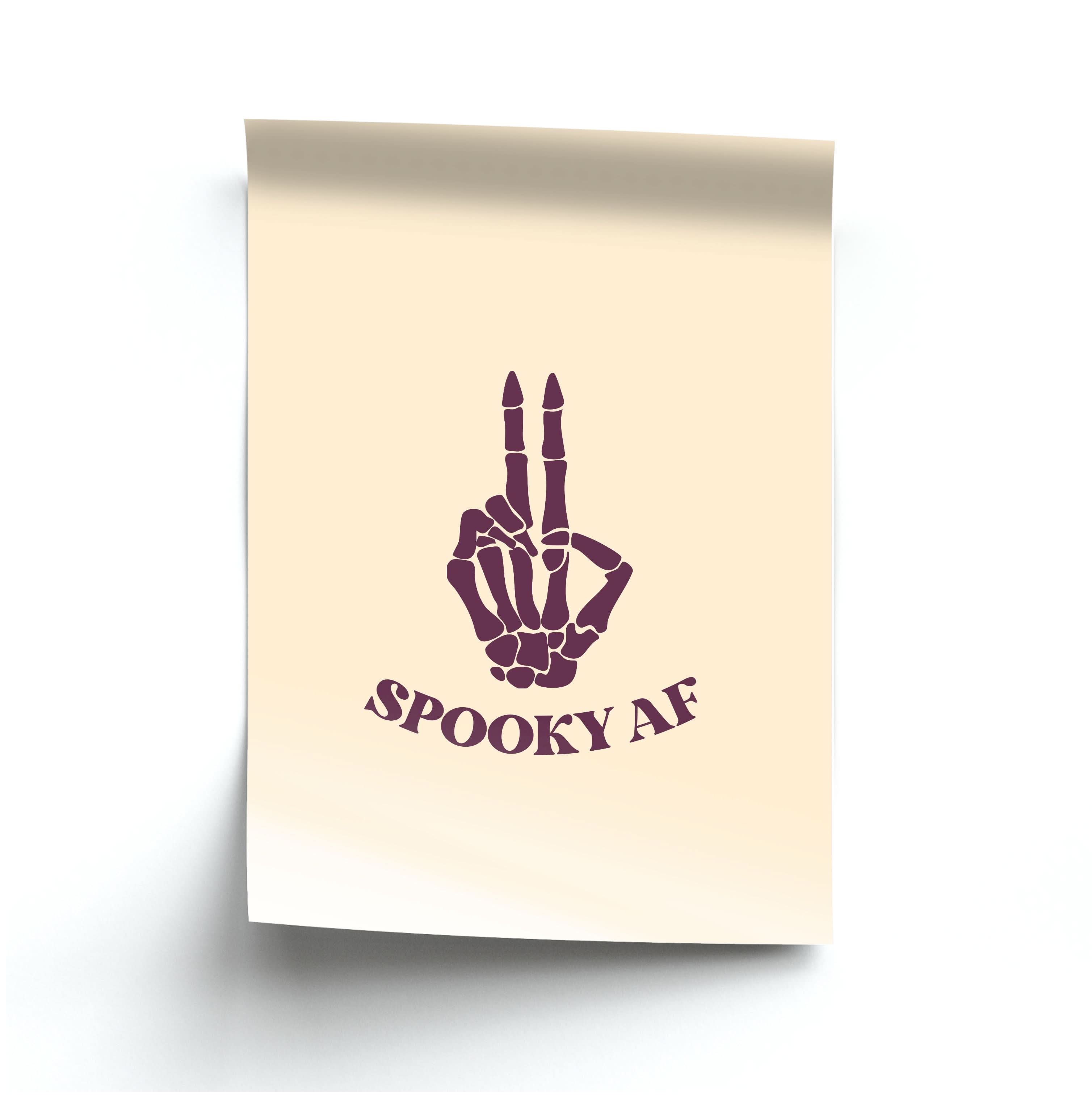 Spooky AF Poster