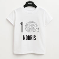 Norris Helmet 2026 Kids T-Shirt