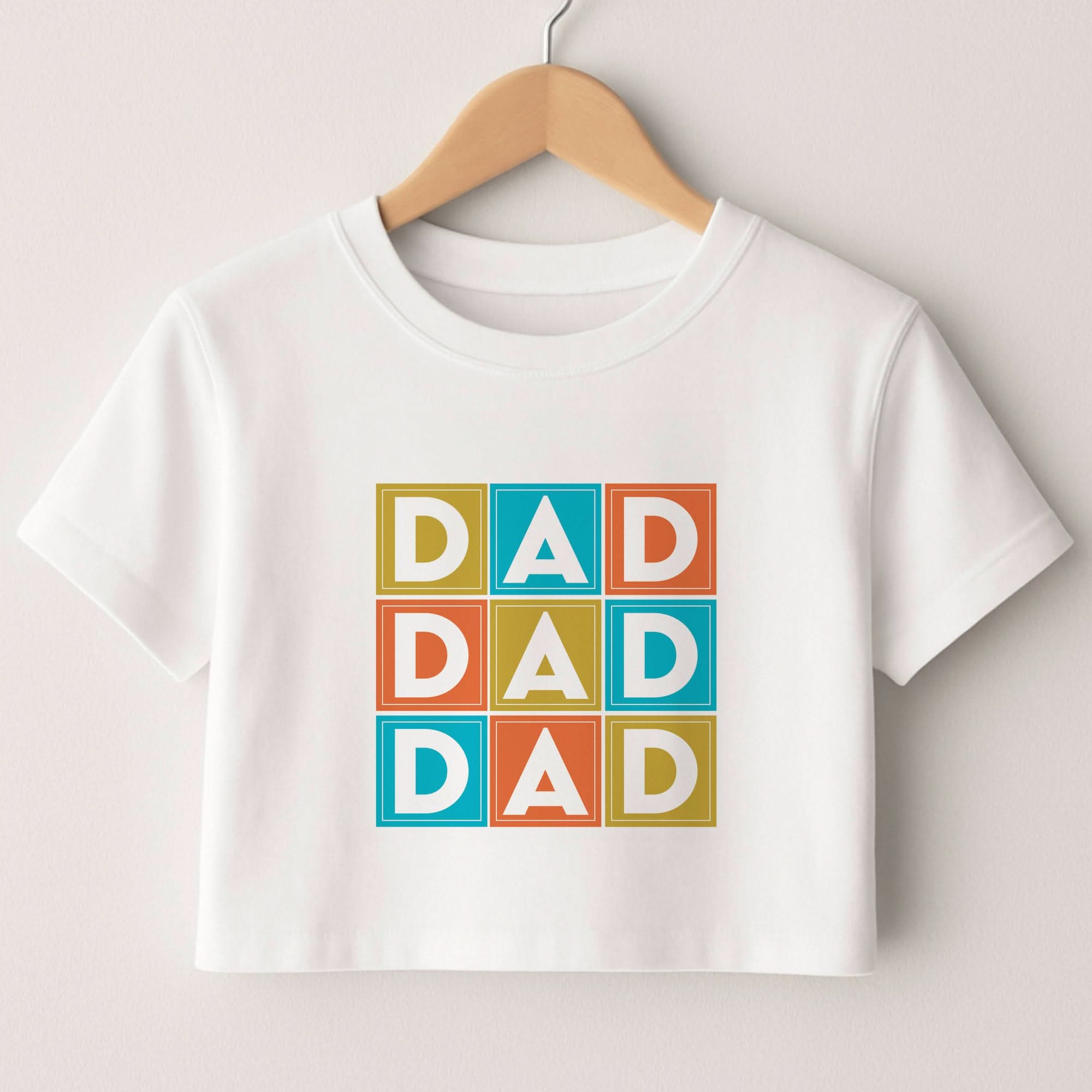 Dad Cubes Crop Top