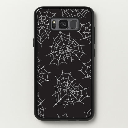 Spiderweb Hearts Pattern Galaxy S8 Plus Case