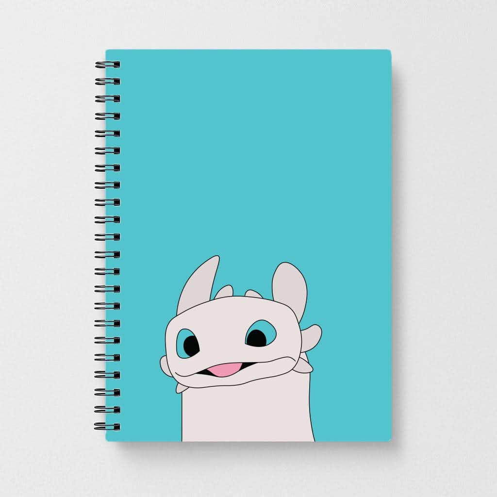 White Fury Dragon Notebook