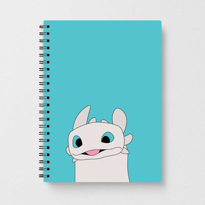 White Fury Dragon Notebook