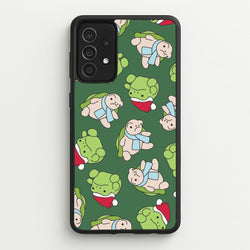 Grumpy Christmas Plushies Pattern Galaxy A52 / A52s Case