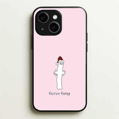 Festive Feeling Wiggly Moom iPhone 14 Case