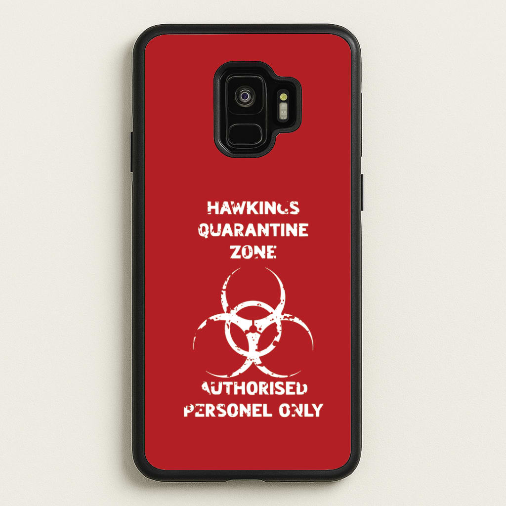 Hawkings Quarantine Zone Galaxy S9 Case