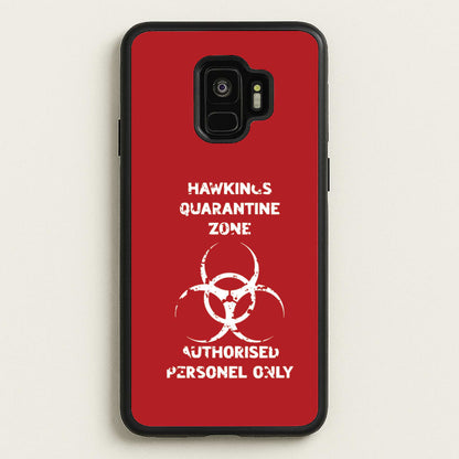 Hawkings Quarantine Zone Galaxy S9 Case