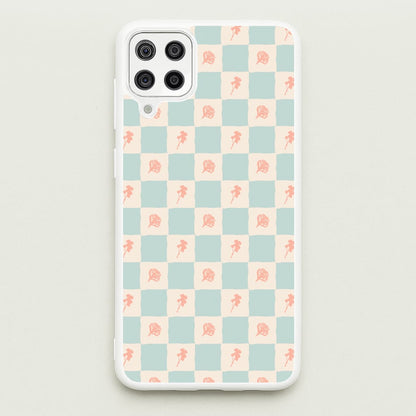 Patchwork Floral Pattern Galaxy A12 Case