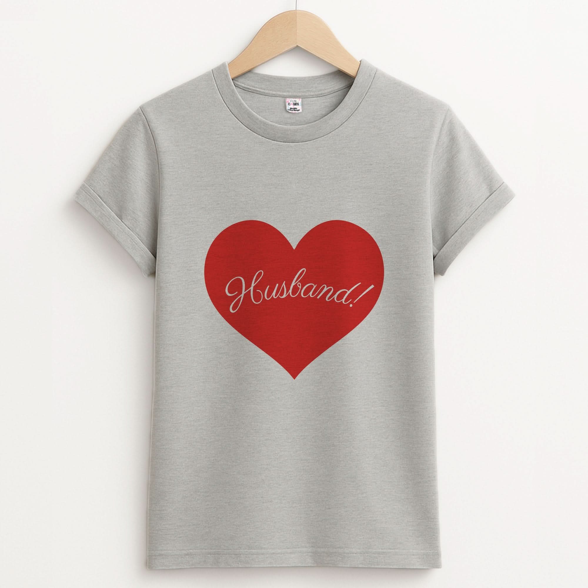 Husband! Unisex Grey T-Shirt