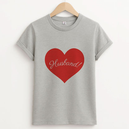 Husband! Unisex Grey T-Shirt