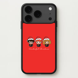 Wizards With Christmas Hats iPhone 17 Pro Max Case