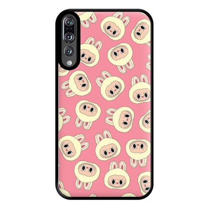 Cute Cream Monster Face Pattern Huawei P20 Pro Case