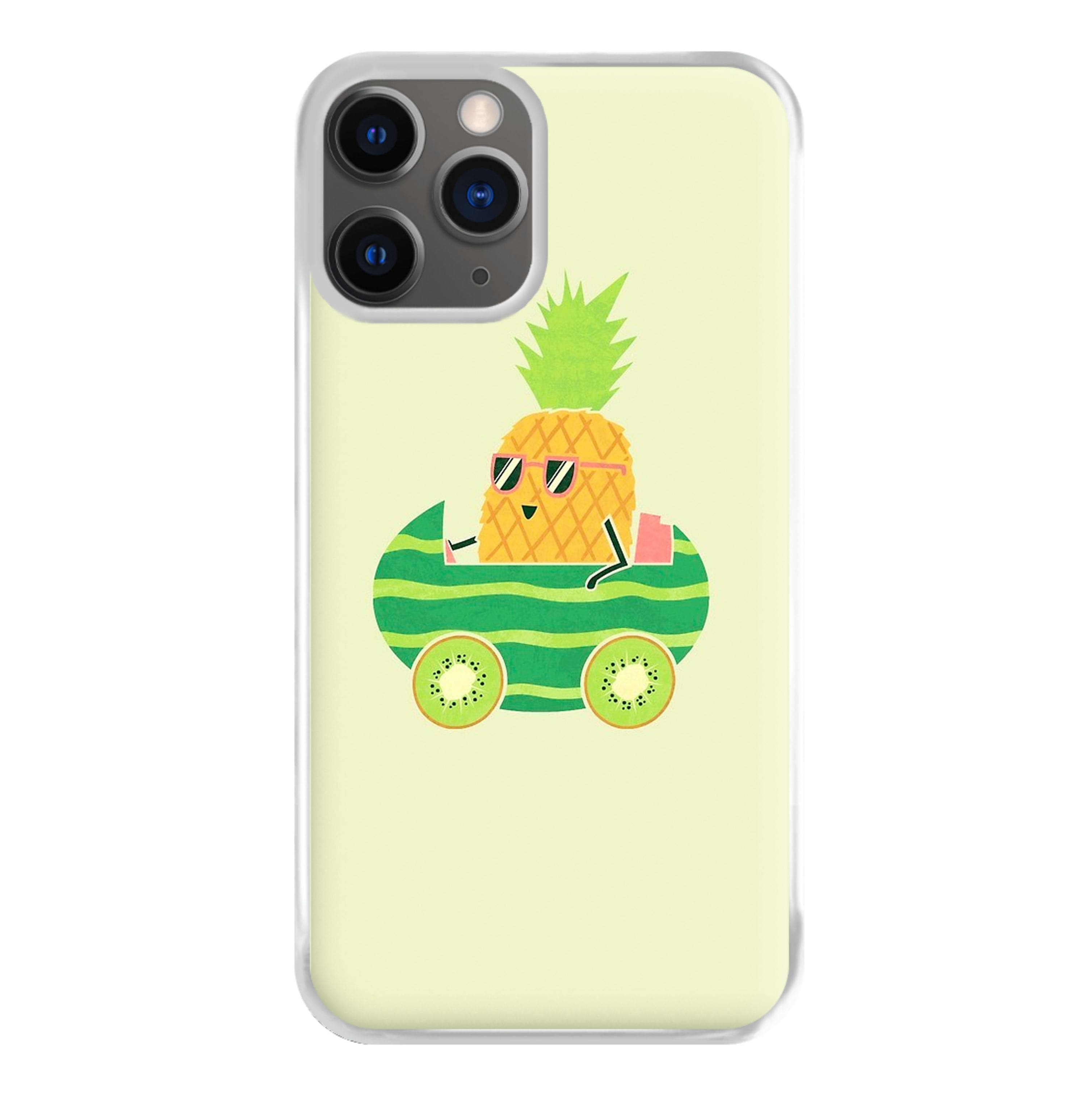 Summer Drive Pineapple Phone Case