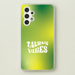 Taurus Vibes Gradient Zodiac Galaxy A13 Case
